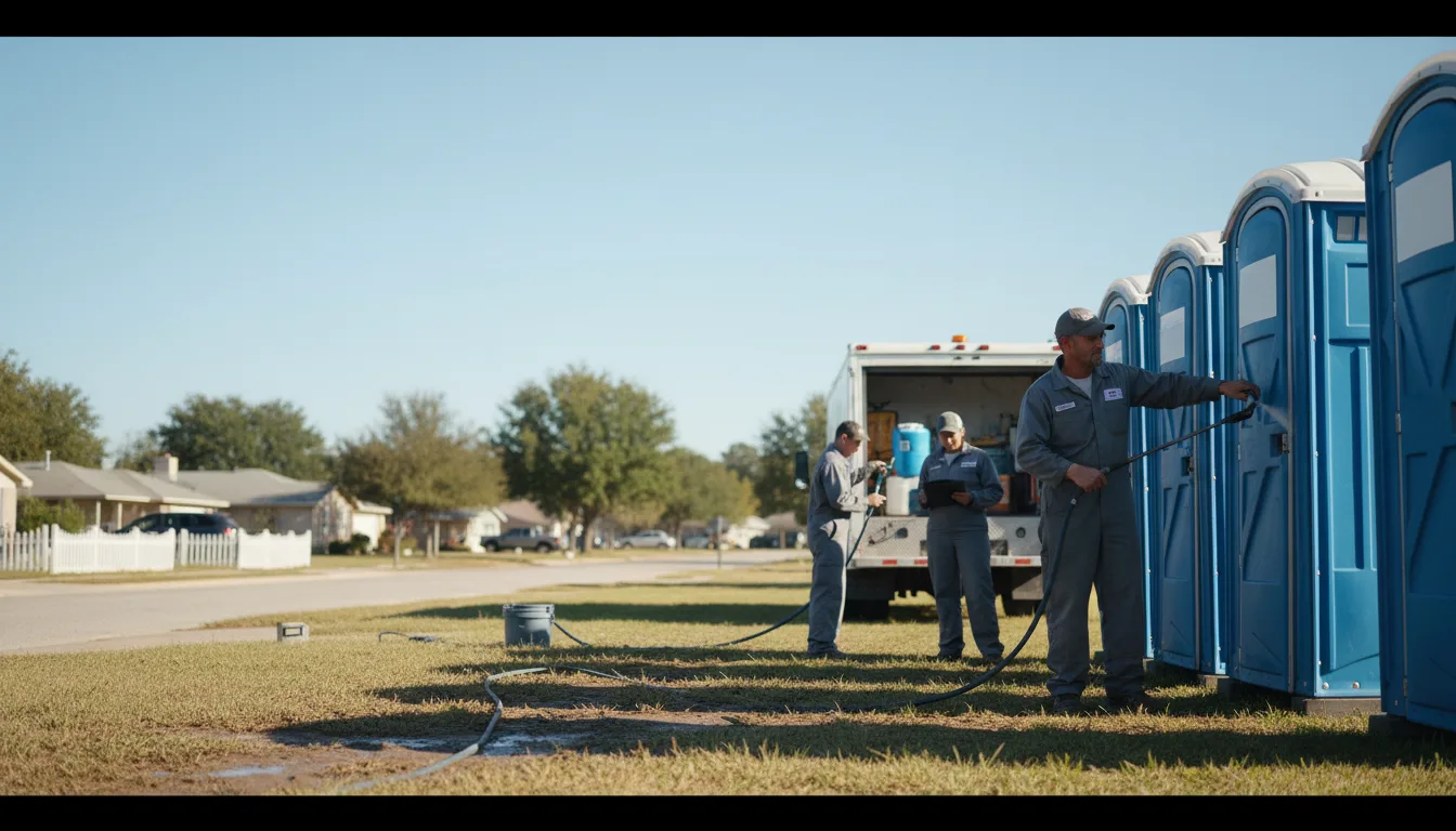 Long-Term Portable Toilet Rental in Cartersville, GA near me